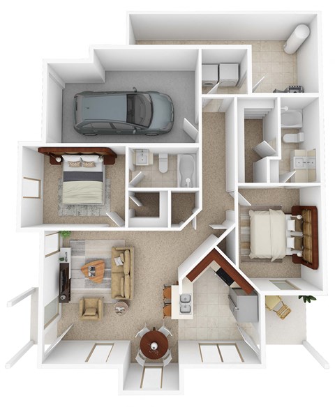 3801 So. Water Tower Place 1-3 Beds Apartment for Rent - Photo Gallery 34